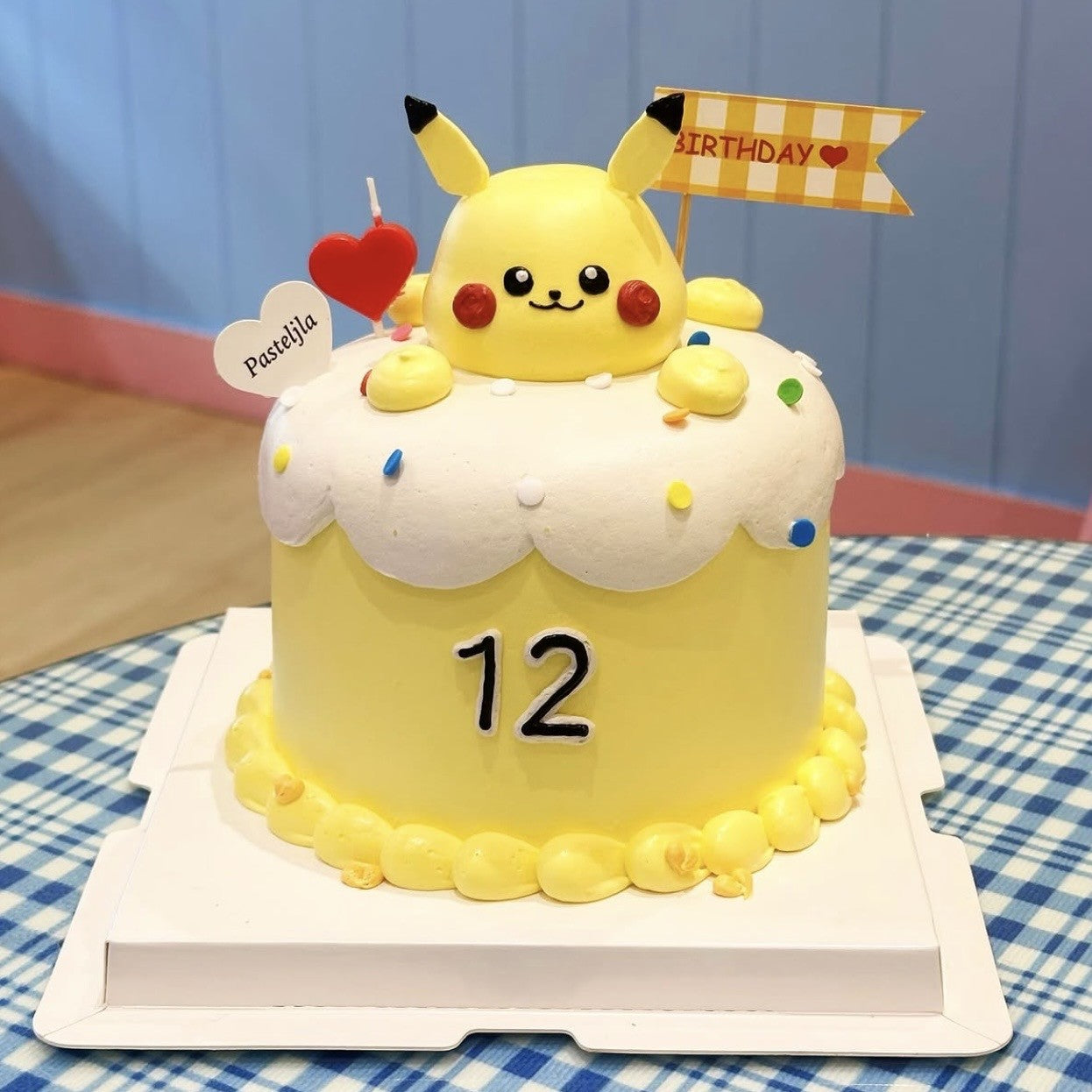Pikachu cake