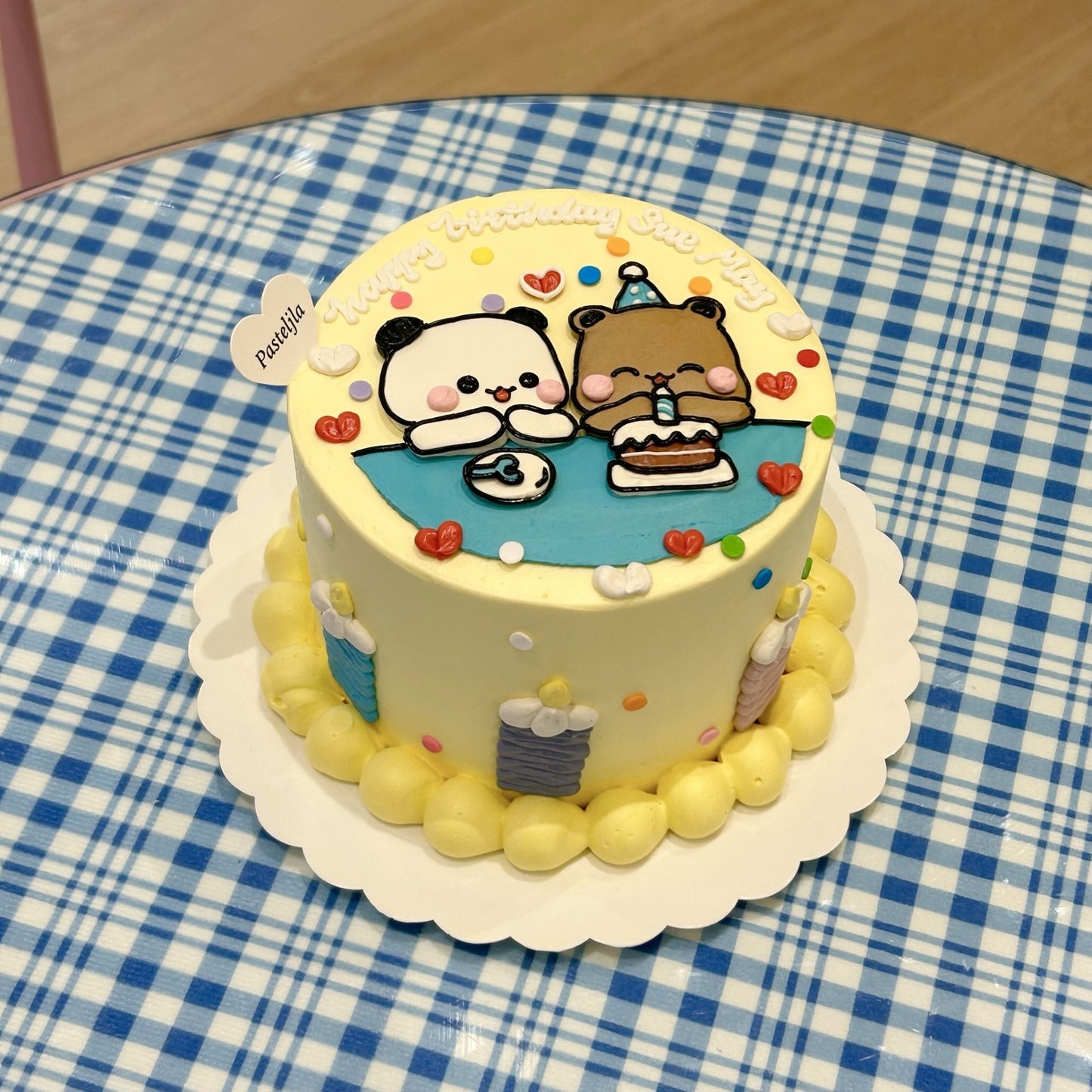 Bubu dudu birthday cake