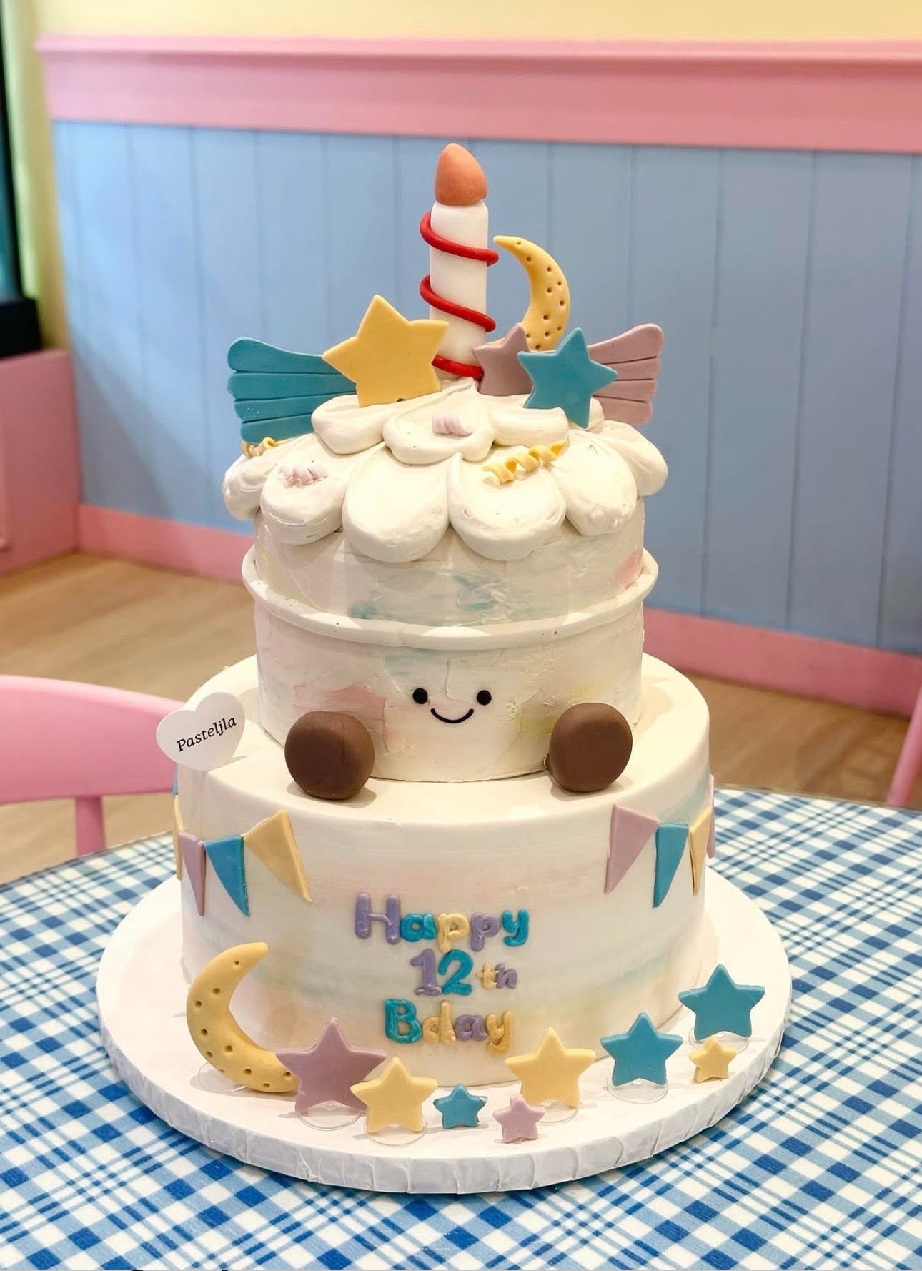 Jelly cat Starry theme cake
