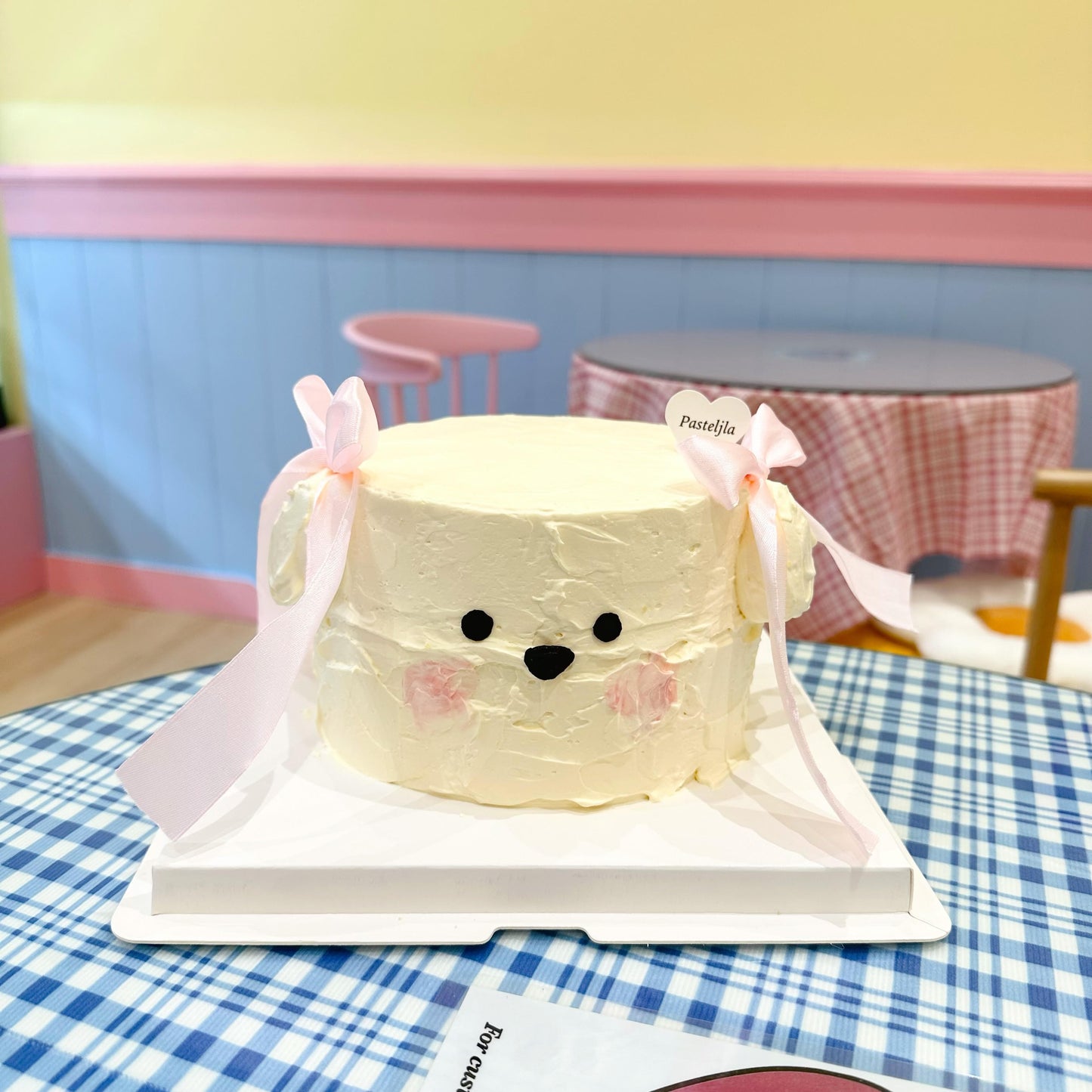 Pink Ribbon Dogg Cake