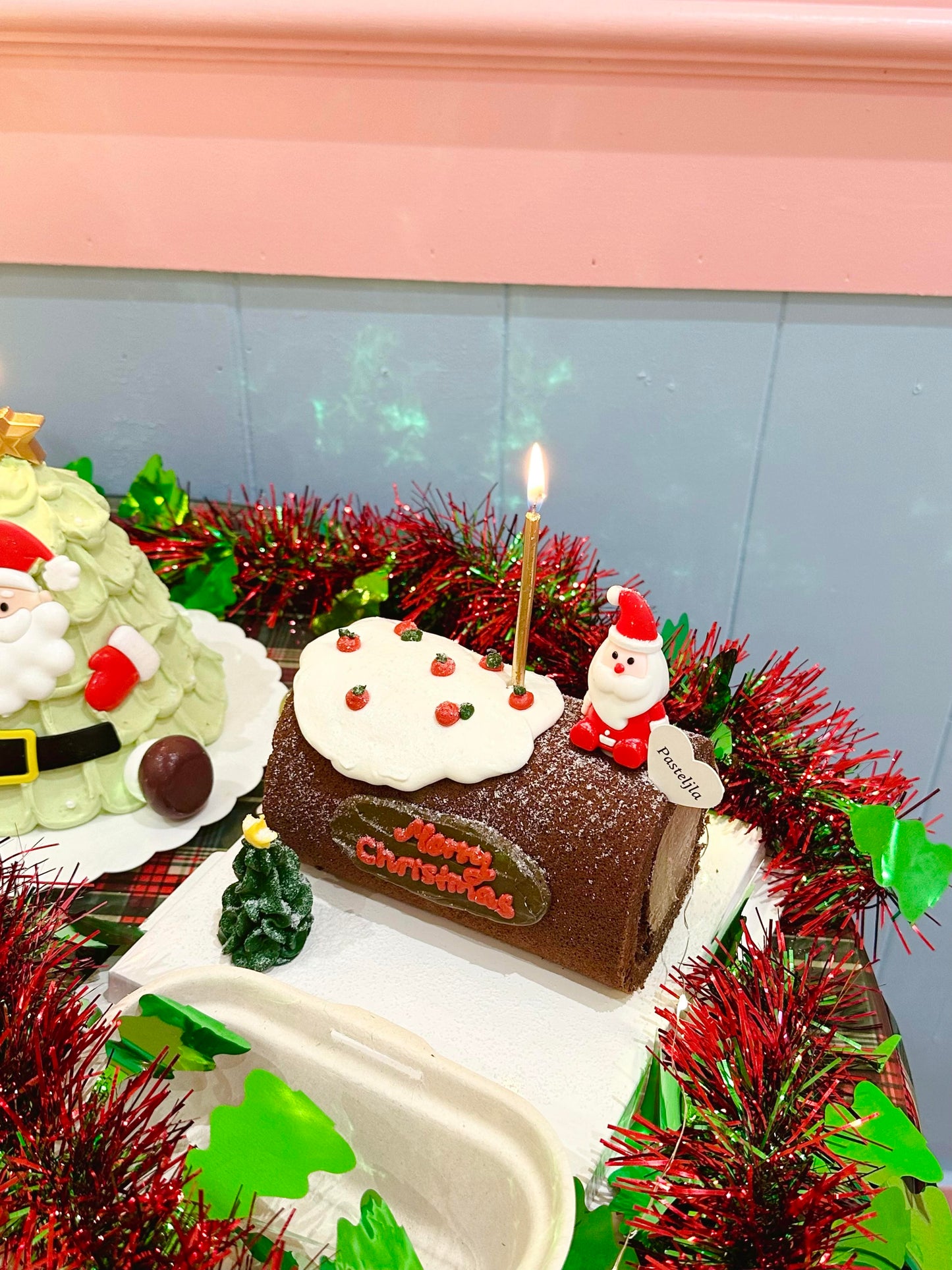 Christmas Log Cake