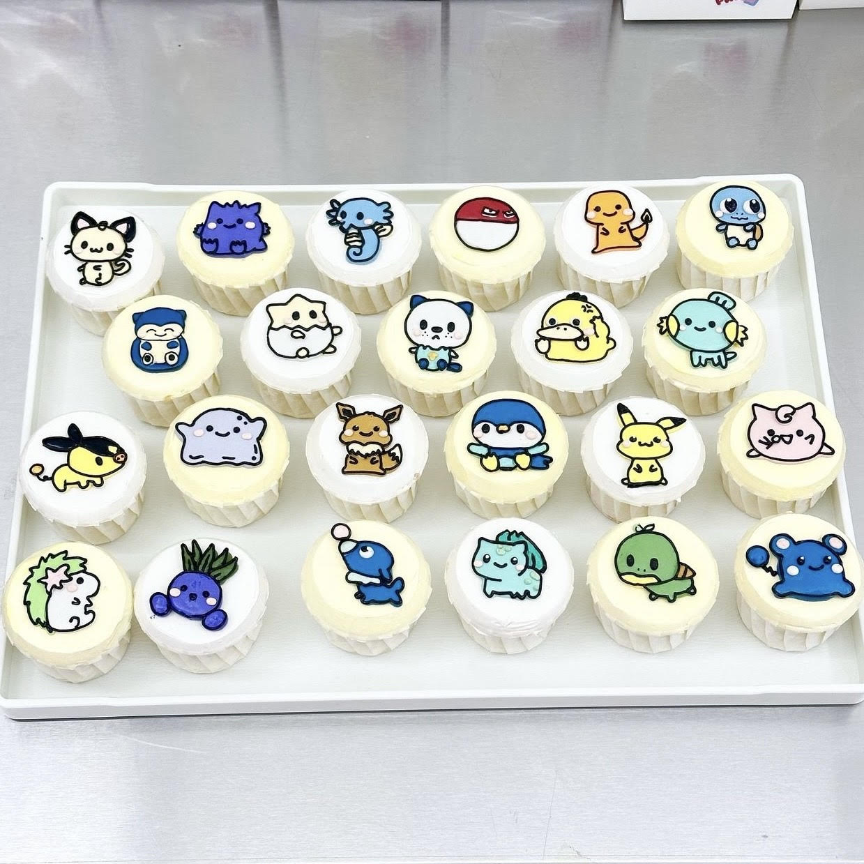 Pokémon cupcakes