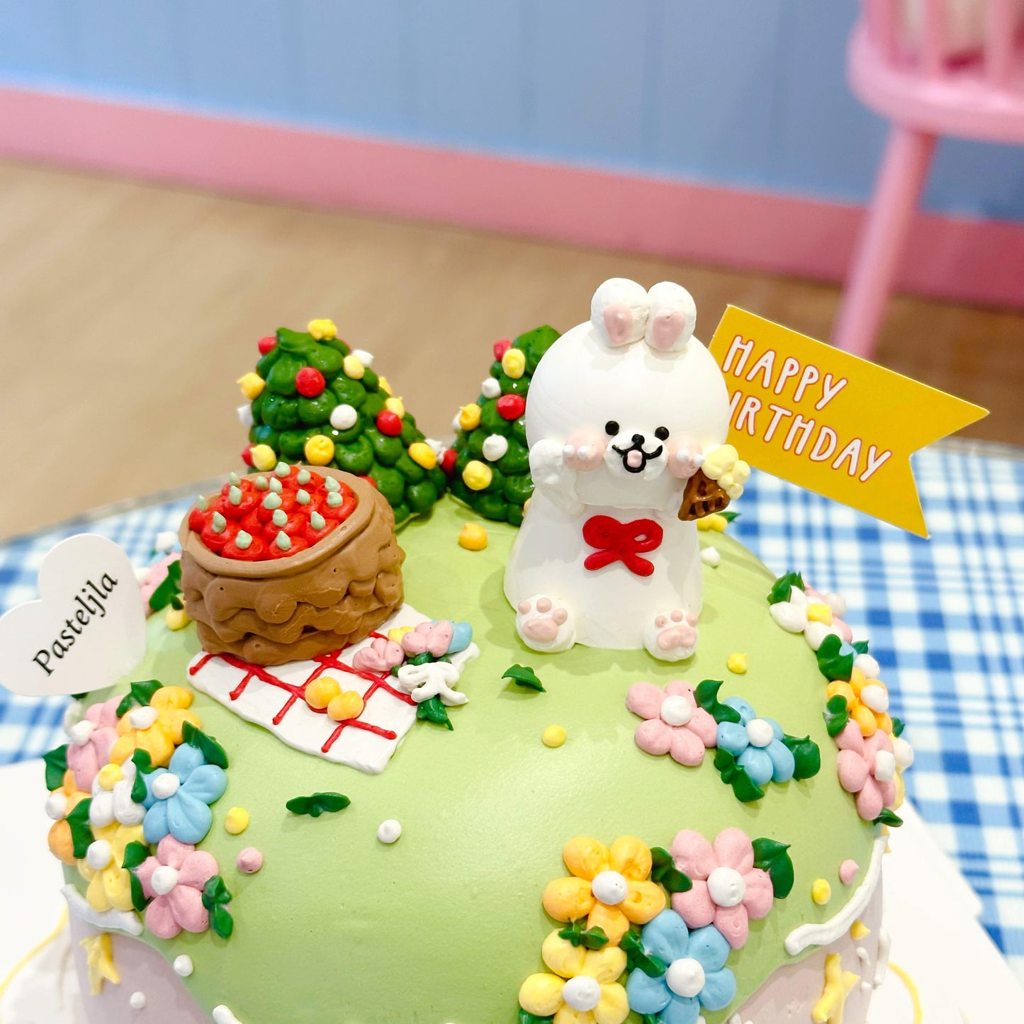 Picnic Bunny Cake