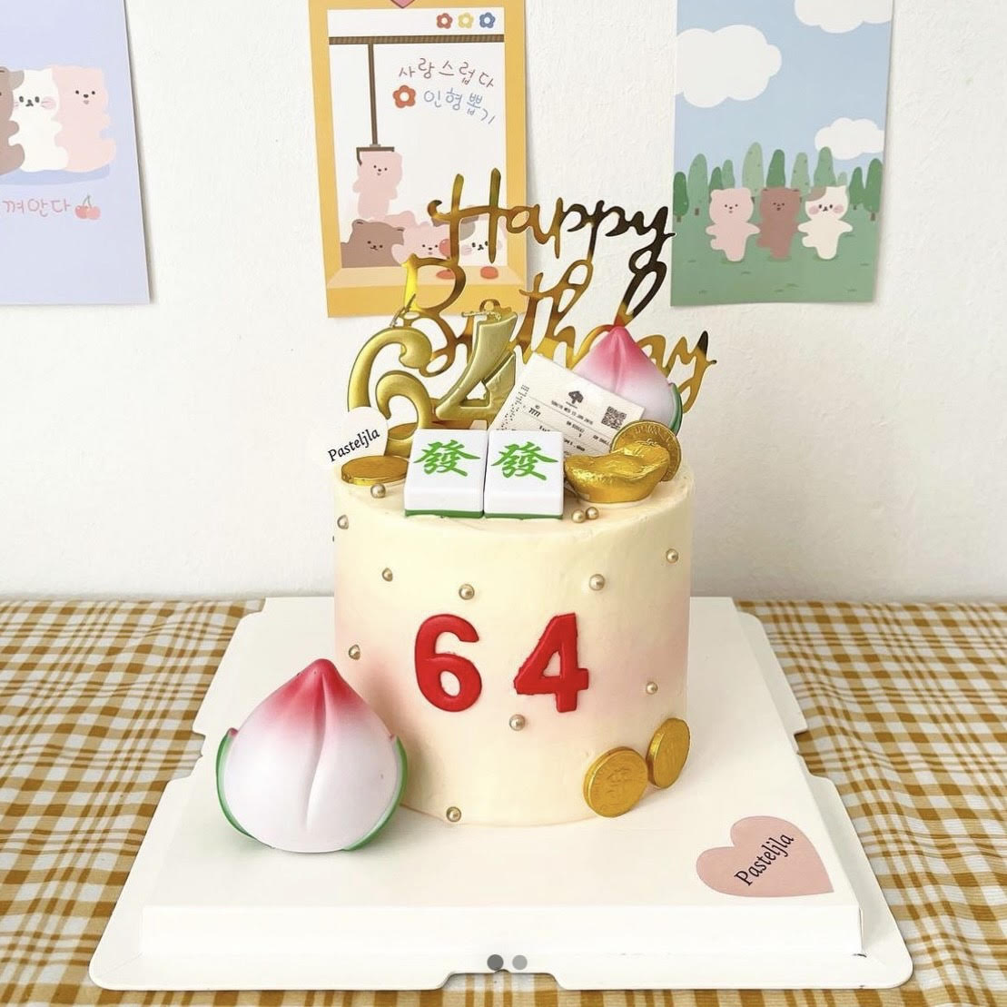 Mahjong Toto Longevity Cake