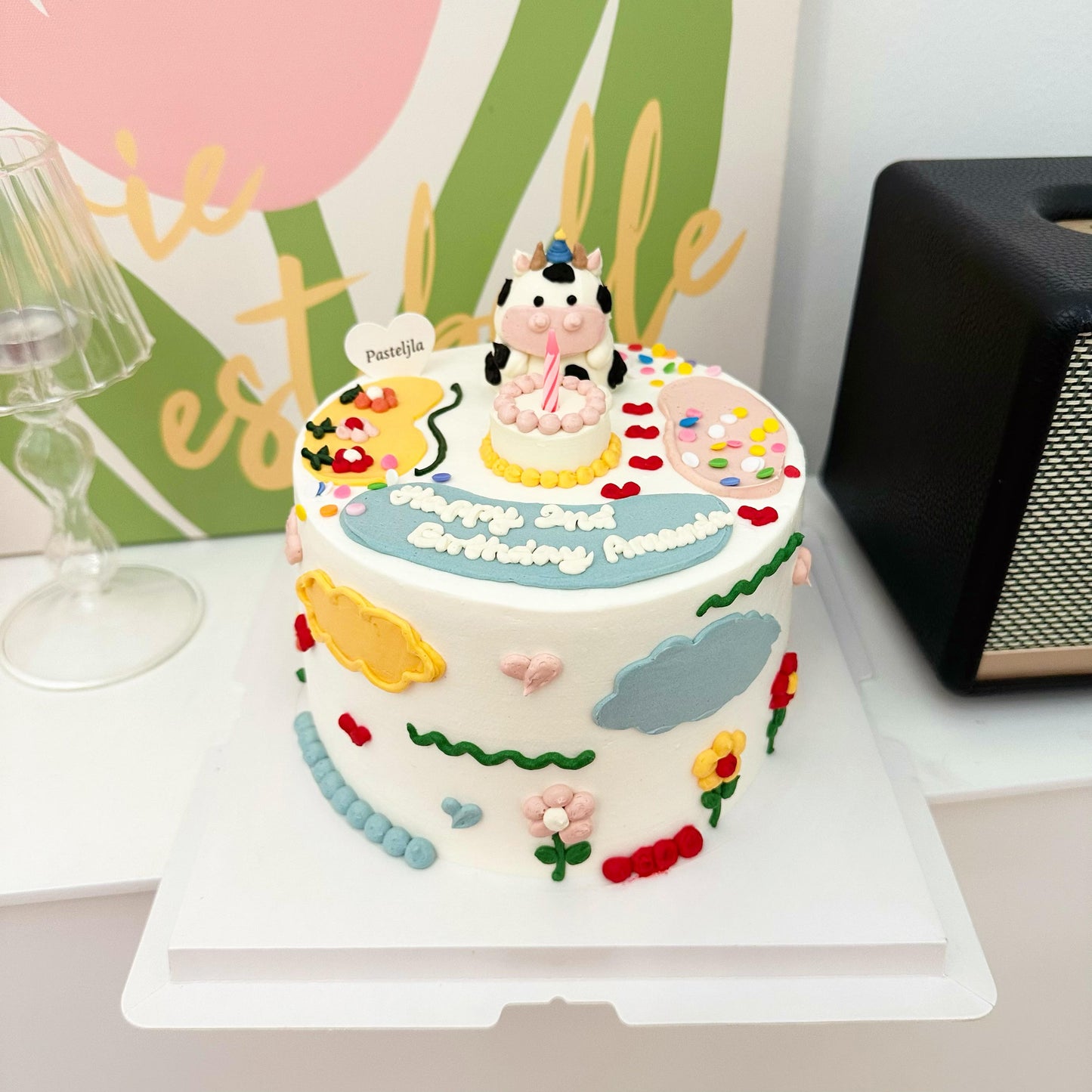 Colorful Animal Cake