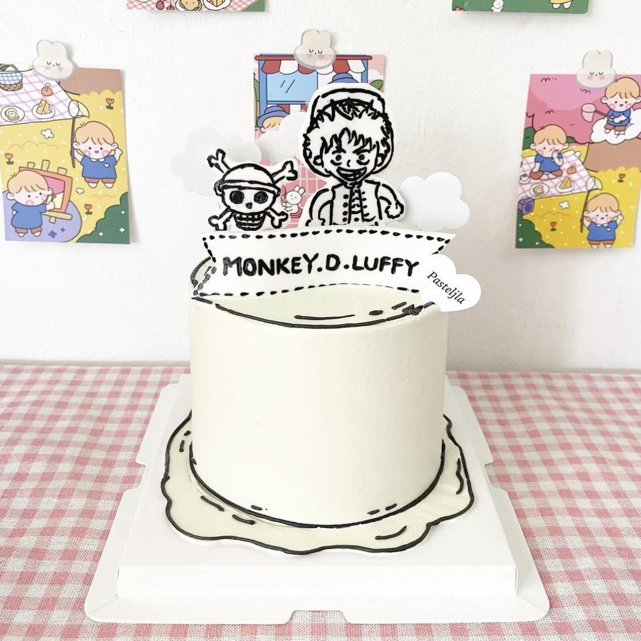 Luffy Cake