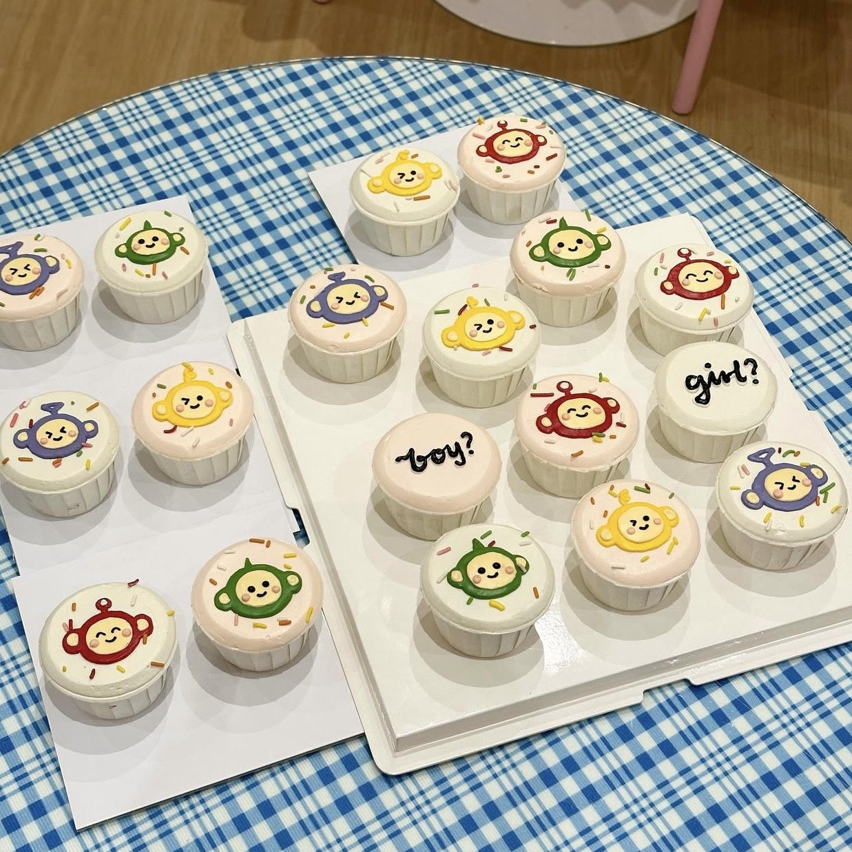 Teletubbies cupcakes