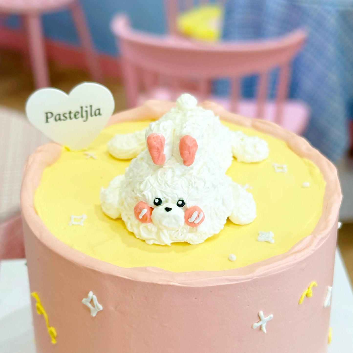 Laying Rabbit Cake