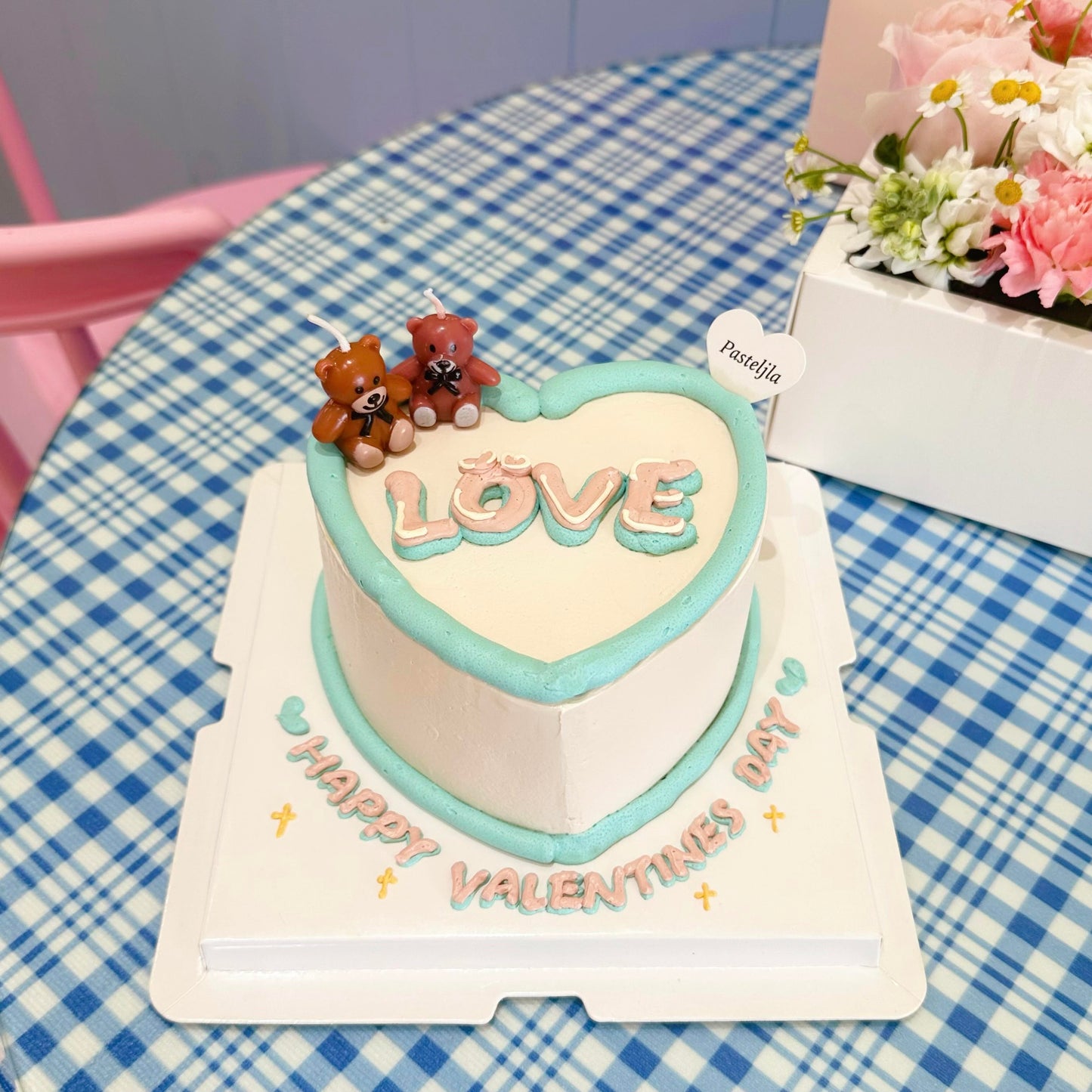 Heart Shape Valentine’s Day Cake