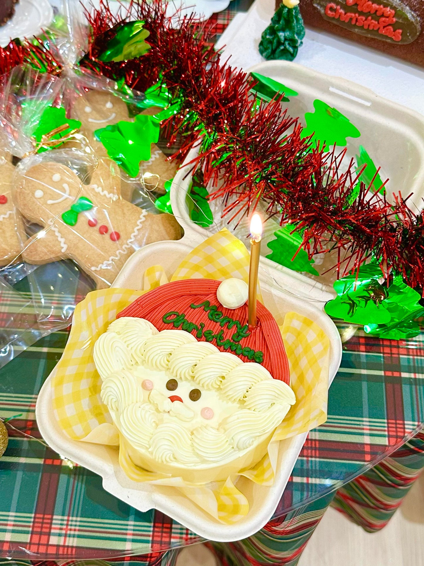 Santa Claus Bento Cake