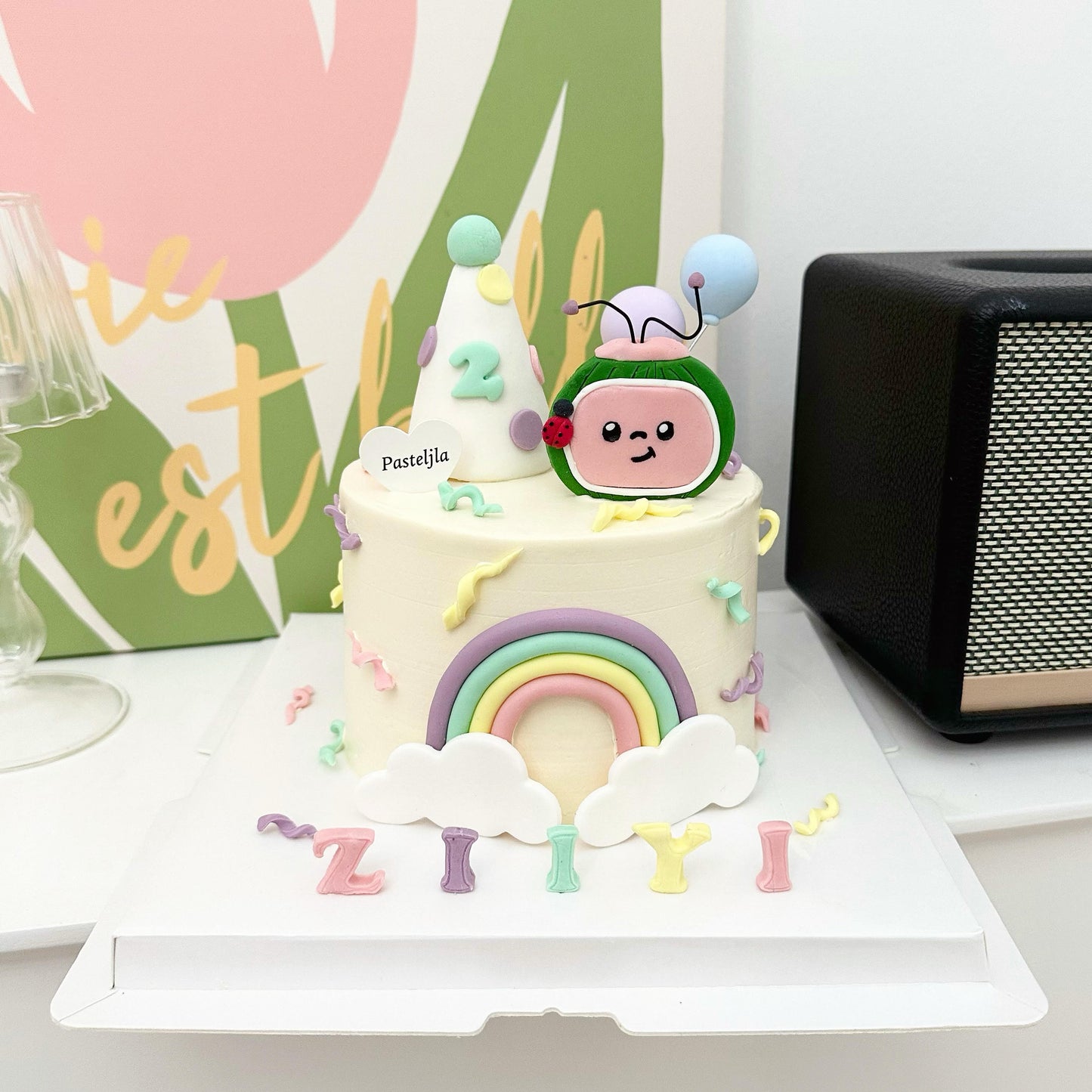 Pastel Cocomelon Cake
