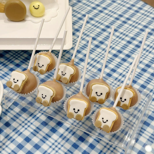 Bread theme cake pops 