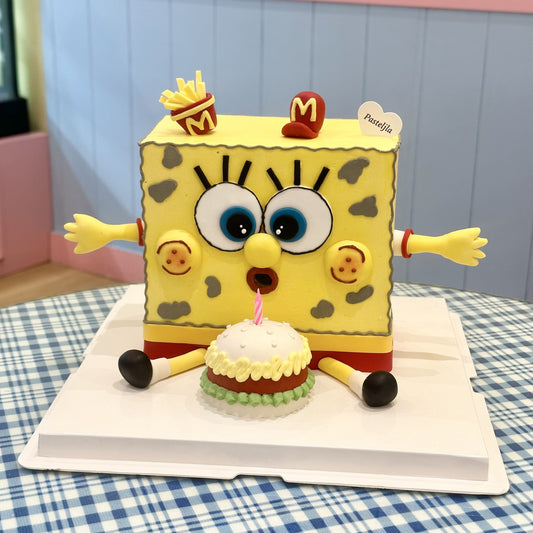 MCD SpongeBob cake