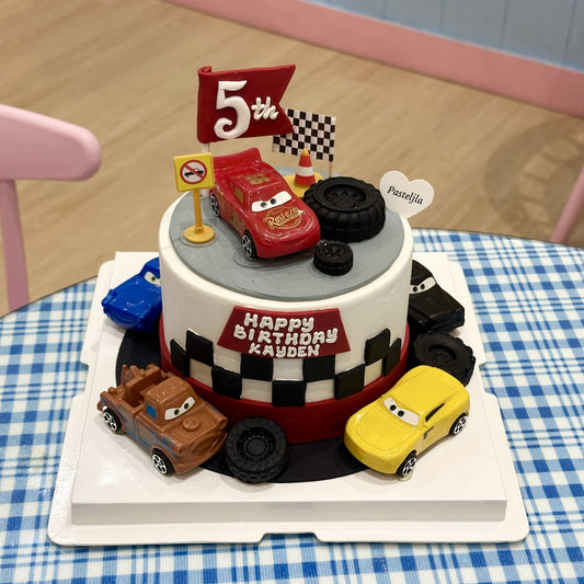 The cars cake 