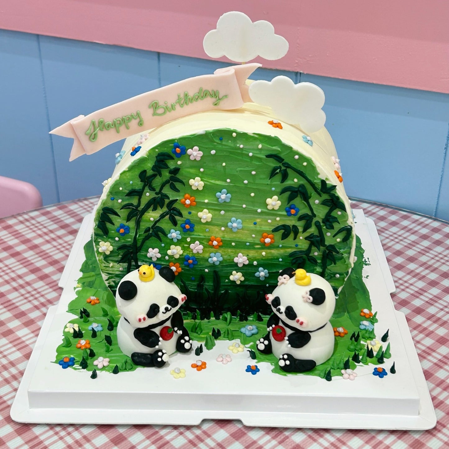 Panda cake