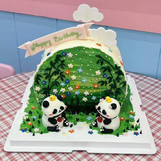 Panda cake