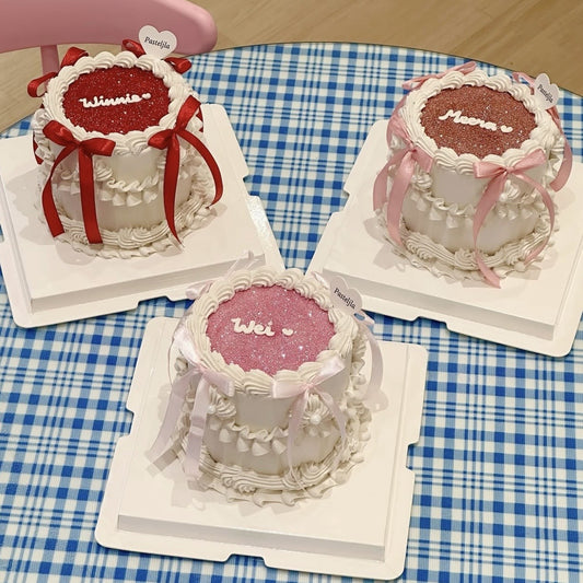 Britney glitter cake 