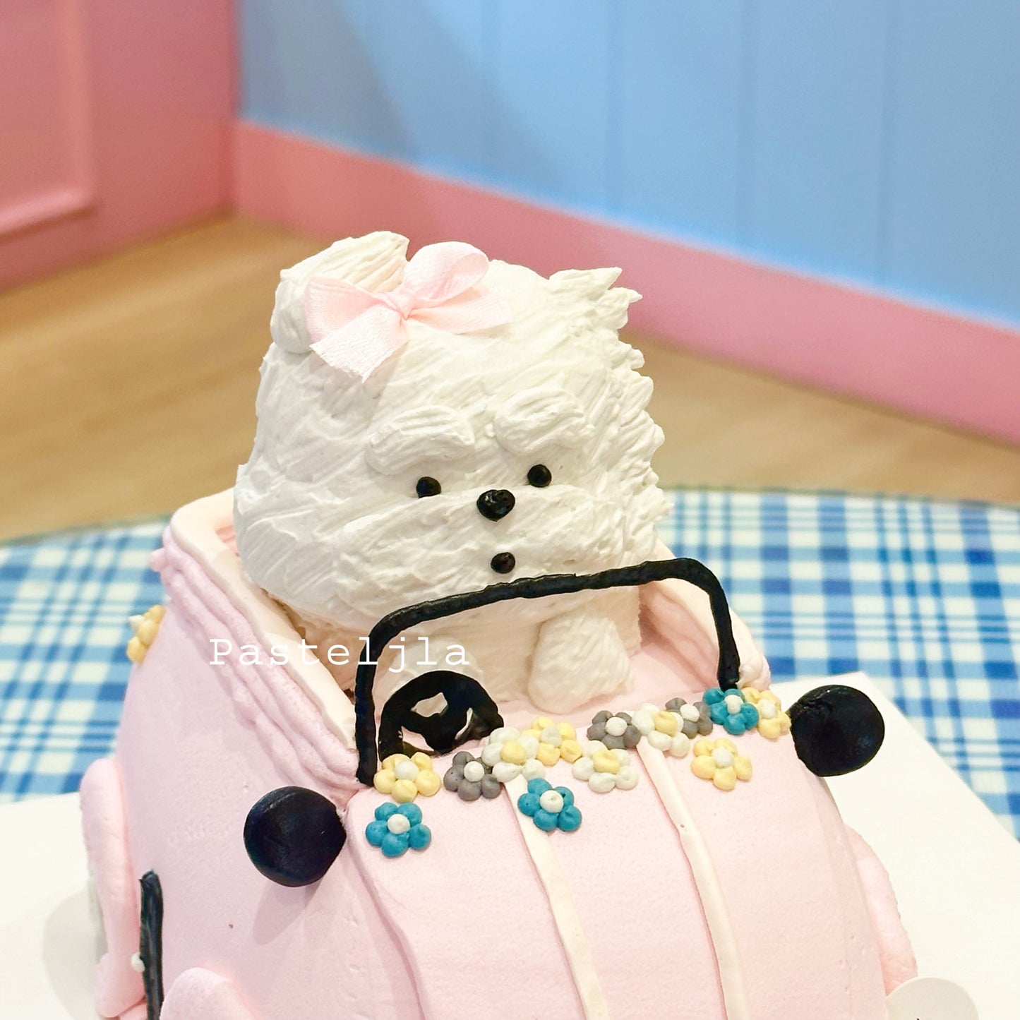 Driving Puppy Cake