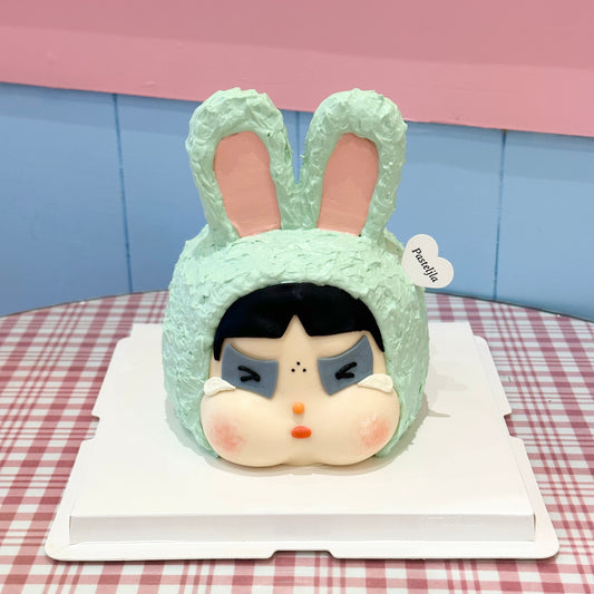 Crybaby Bunny Buttercup Cake