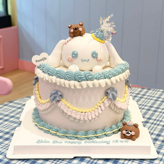 Pastel cinnamoroll cake