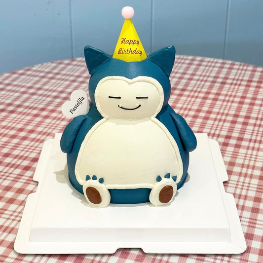3D snorlax cake