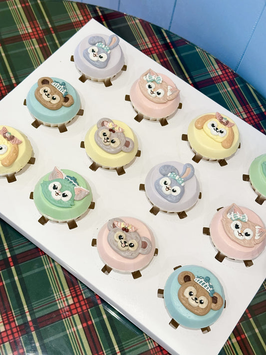 Duffy and friends cupcakes 