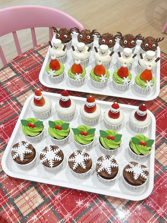 Christmas cupcakes 