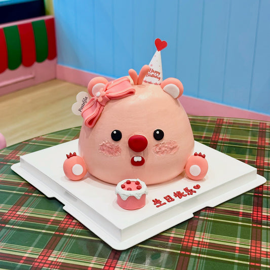 Loopy girl cake