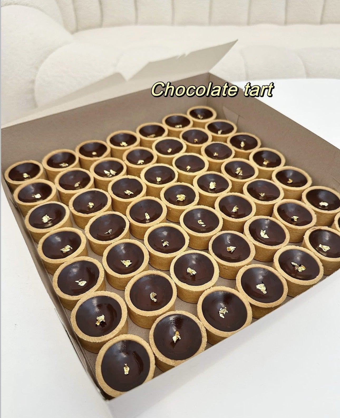 Mini chocolate tart 