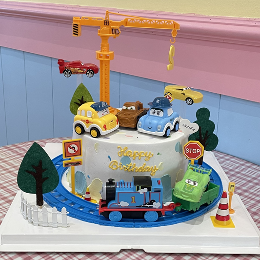 Cars cake for kids