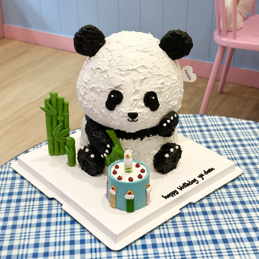 3D panda cake 2.0
