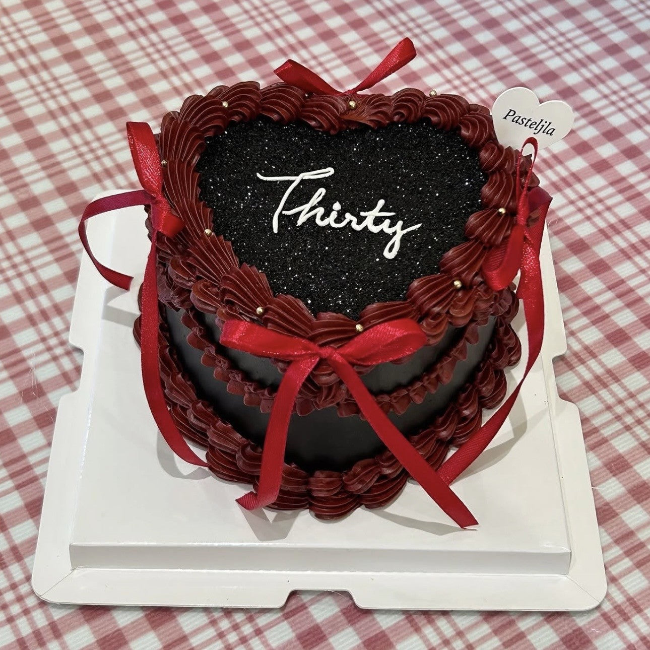 Morgana glitter cake