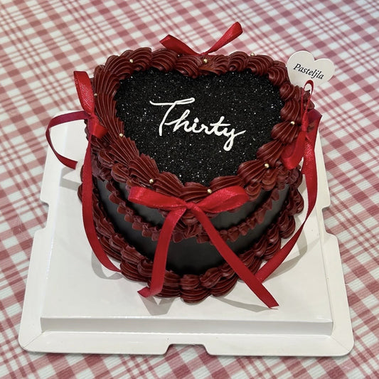 Morgana glitter cake