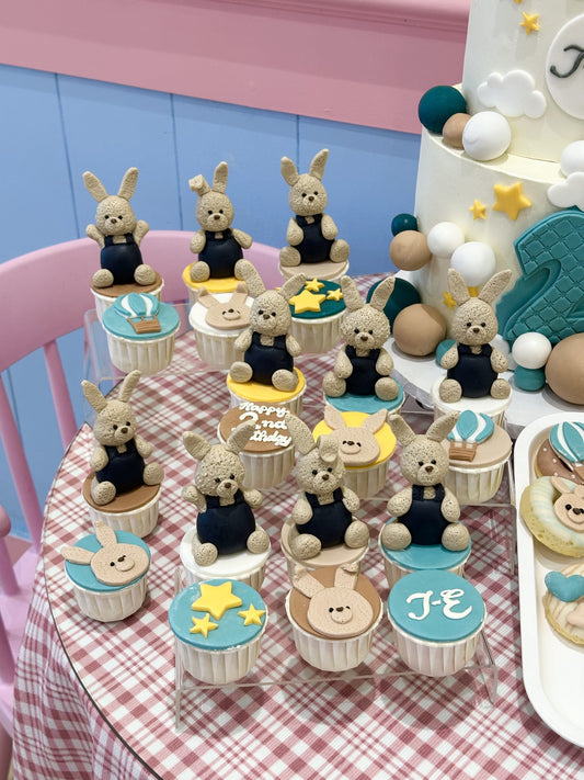 Rabbit cupcakes 