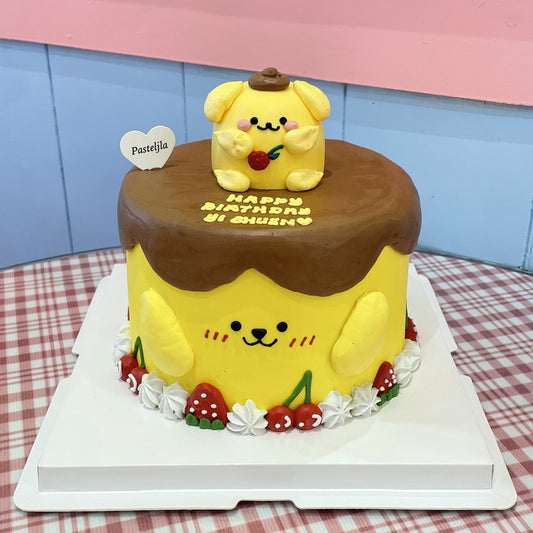 Pompompurin cake 2.0