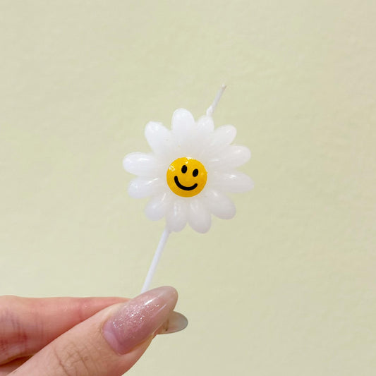 Chamomile flower candle
