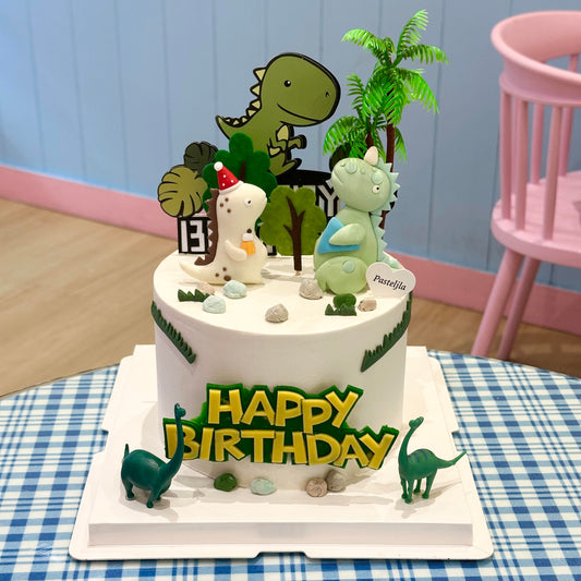 Dinosaur cake