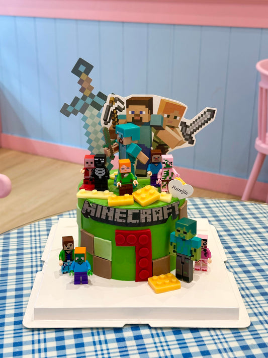 Minecraft cake