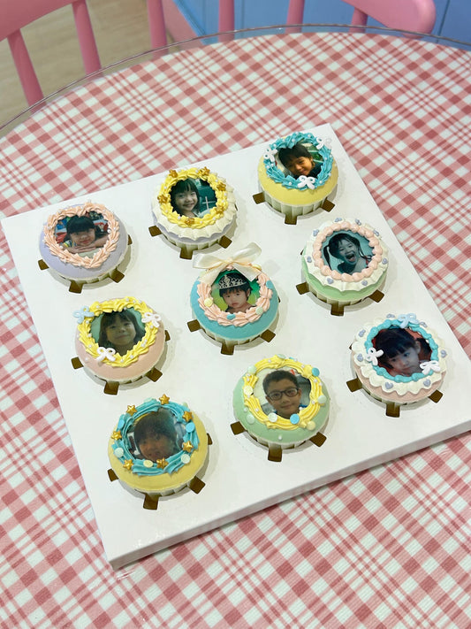 Edible image cupcakes