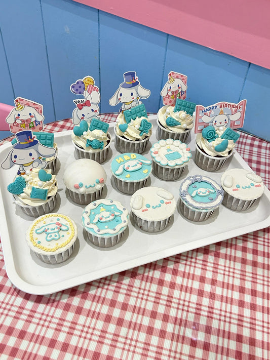 Cinnamoroll cupcakes