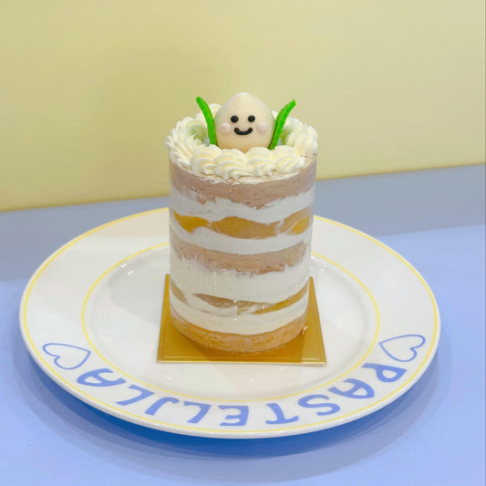 Jasmine Tea peach cake