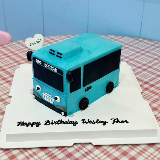 3D Taro bus cake