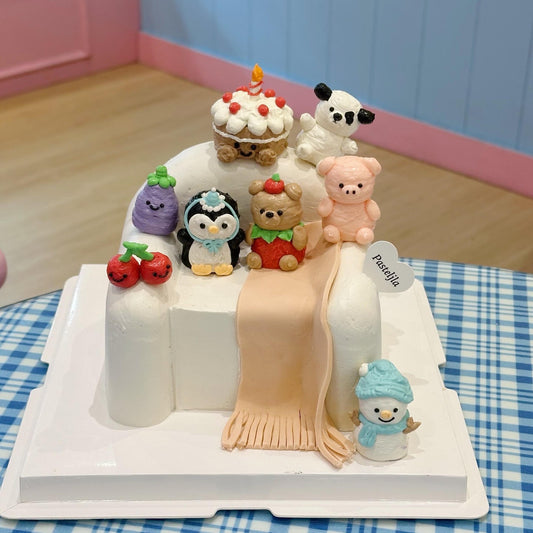 Jelly cat sofa cake