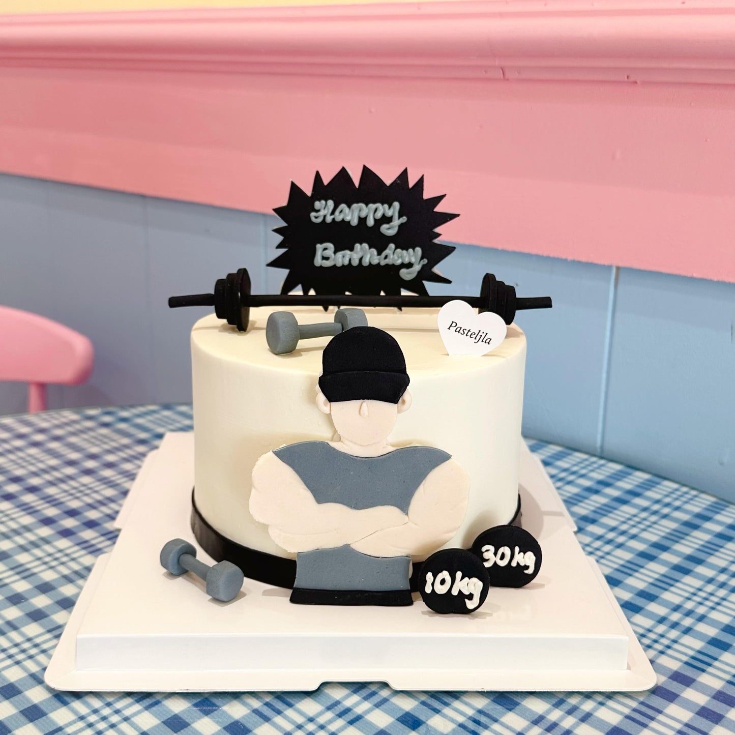 Gym Guy Cake