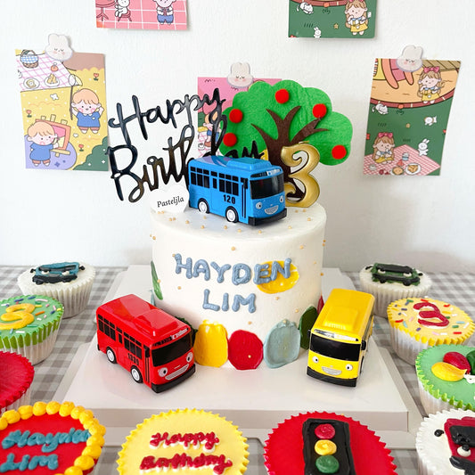 TAYO Bus Cake