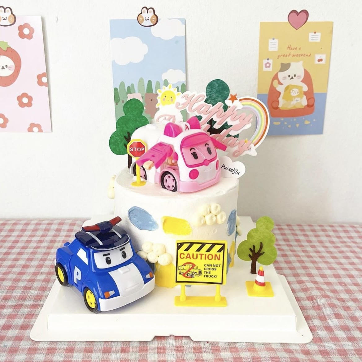 Robocar Poli Cake