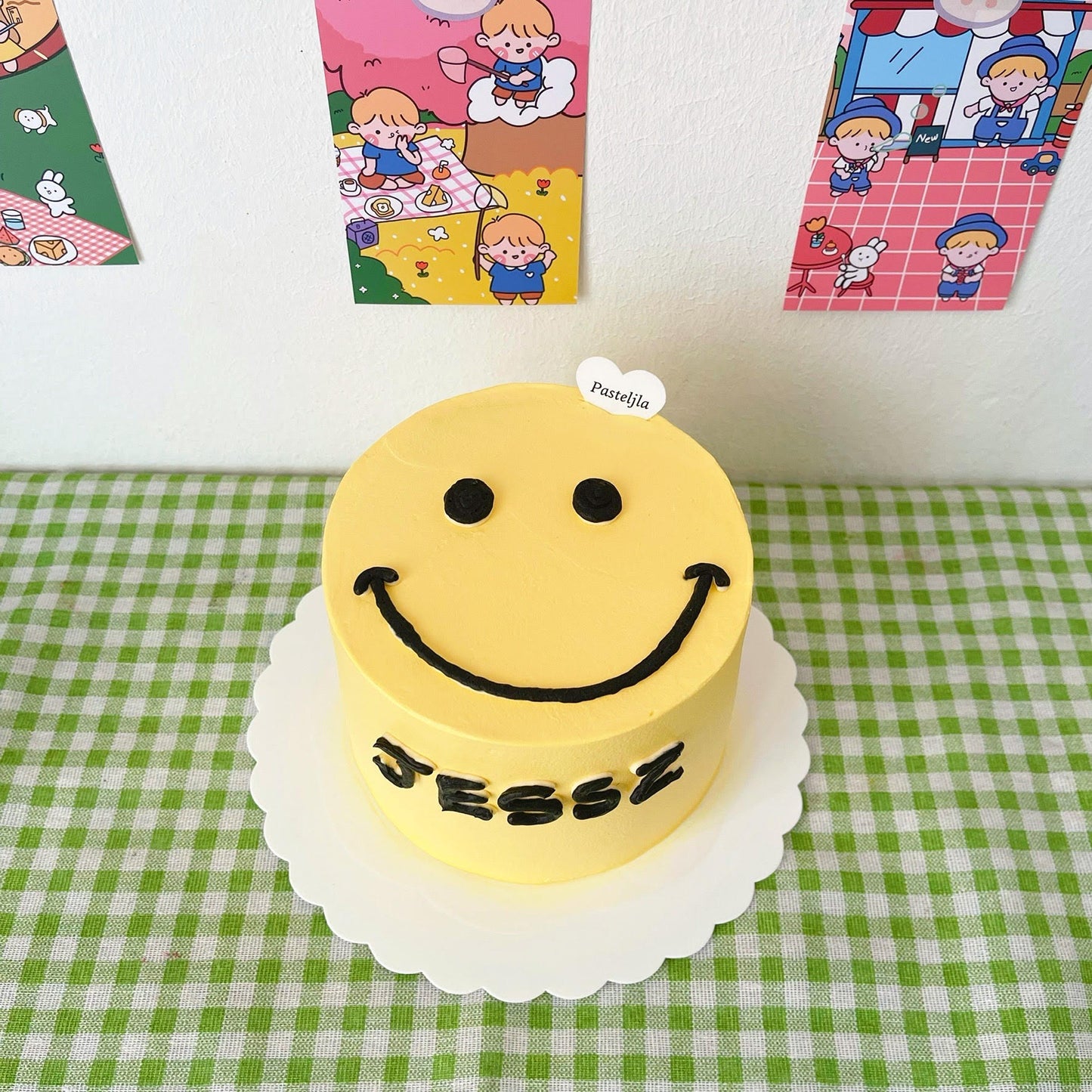 Smiley Face Cake