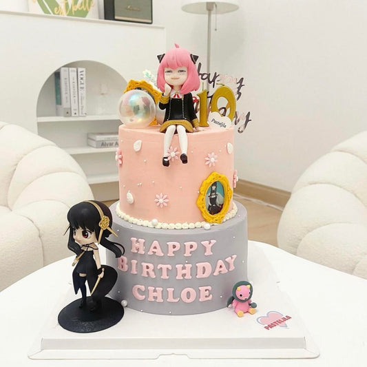 Spy x Family Two Tier Cake