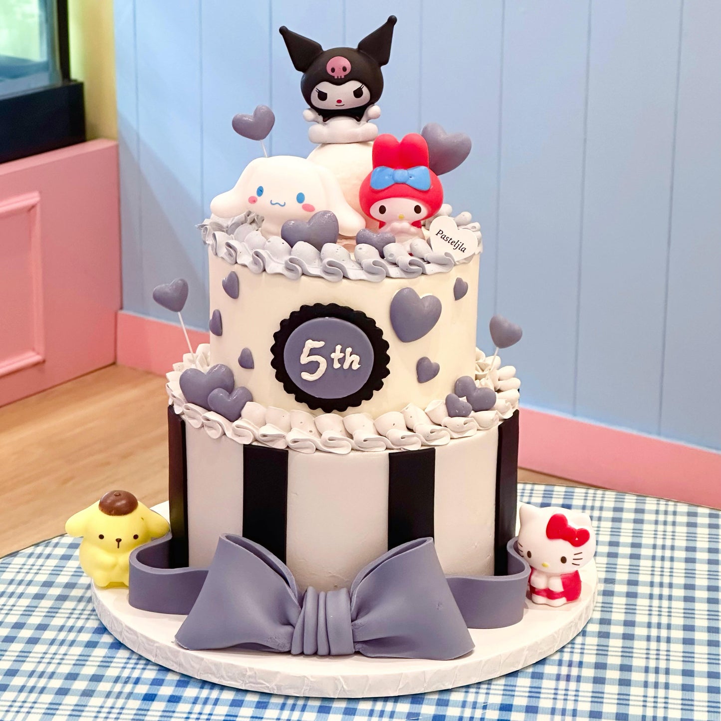 Two tier Sanrio cake