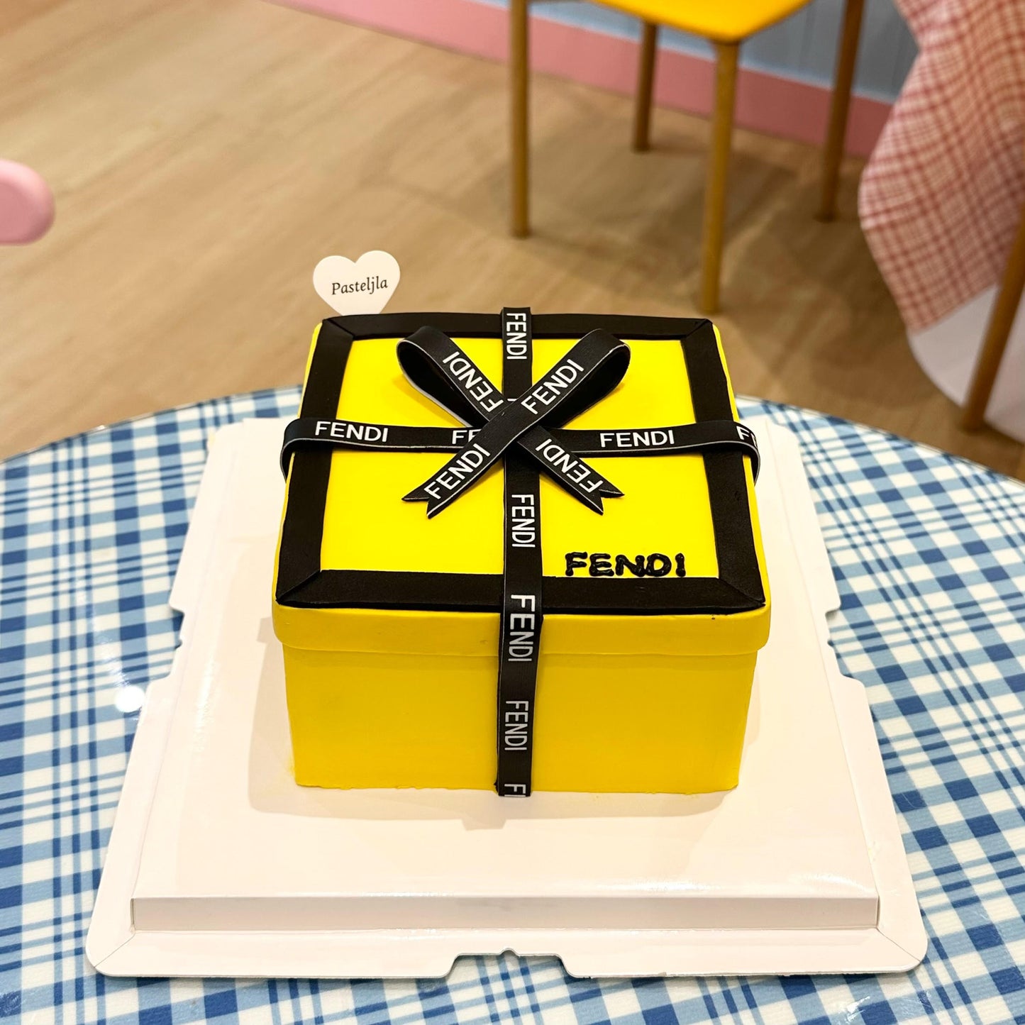 Fendi Gift Box Cake